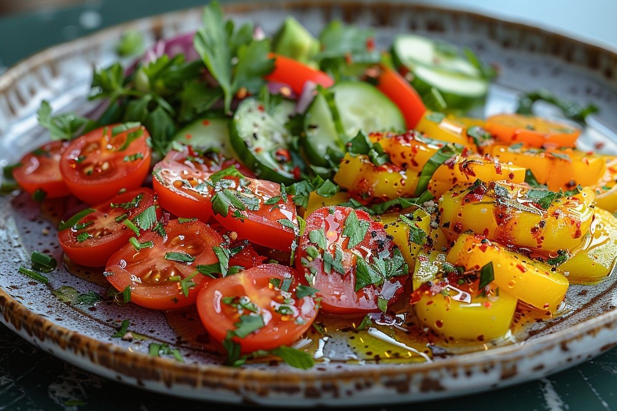 Révélez le goût de vos salades avec notre sauce allégée maison